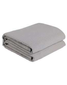 DAS HOME ΚΟΥΒΕΡΤΑ ΠΙΚΕ 240X260 0496 GREY