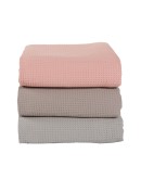 DAS HOME ΚΟΥΒΕΡΤΑ ΠΙΚΕ 220X240 0496 GREY