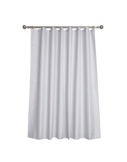 DAS HOME ΚΟΥΡΤΙΝΑ ΜΠΑΝΙΟΥ 200X180 0805 GREY