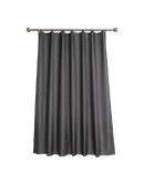 DAS HOME ΚΟΥΡΤΙΝΑ ΜΠΑΝΙΟΥ 200X180 0809 GRAPHITE