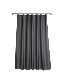 DAS HOME ΚΟΥΡΤΙΝΑ ΜΠΑΝΙΟΥ 200X180 0809 GRAPHITE