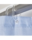 DAS HOME ΚΟΥΡΤΙΝΑ ΜΠΑΝΙΟΥ 240X180 0804 BLUE