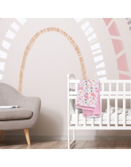 DAS BABY ΣΕΤ ΣΕΝΤΟΝΙΑ ΛΙΚΝΟΥ FUN 4936 PINK, WHITE