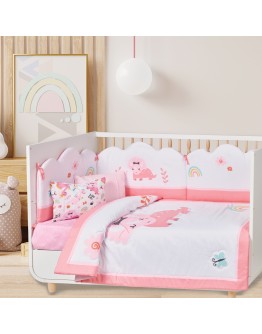 DAS BABY ΚΟΥΒΕΡΛΙ ΚΟΥΝΙΑΣ FUN 4936 PINK, WHITE