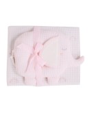 DAS BABY ΚΟΥΒΕΡΤΑ ΠΙΚΕ ΑΓΚΑΛΙΑΣ RELAX 4957 GREY, PINK, WHITE