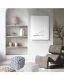 DAS HOME ΔΙΑΚΟΣΜΗΤΙΚΟ ΠΟΥΦ 43Χ43Χ40 2275 WHITE