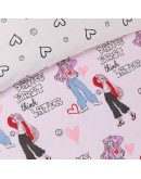 DAS KIDS ΣΕΤ ΣΕΝΤΟΝΙΑ ΜΟΝΑ 4940 GREY, PINK