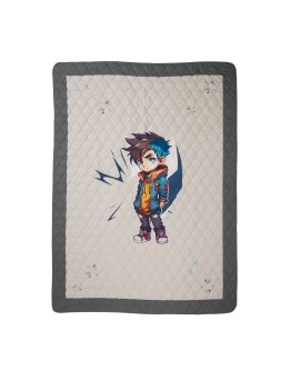 DAS KIDS ΚΟΥΒΕΡΛΙ ΜΟΝΟ 4939 BEIGE, GREY