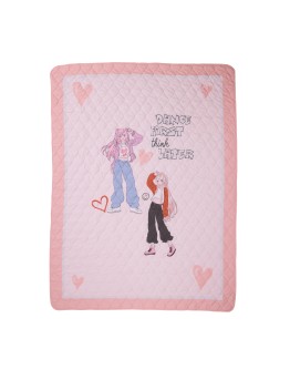 DAS KIDS ΚΟΥΒΕΡΛΙ ΜΟΝΟ 4940 GREY, PINK