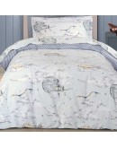 GREENWICH POLO CLUB ΣΕΤ ΣΕΝΤΟΝΙΑ ΜΟΝΑ ESSENTIAL 8852 GREY