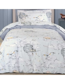 GREENWICH POLO CLUB ΣΕΤ ΣΕΝΤΟΝΙΑ ΜΟΝΑ ESSENTIAL 8852 GREY