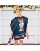 GREENWICH POLO CLUB JUNIOR ΠΟΝΤΣΟ ΘΑΛΑΣΣΗΣ 50Χ115 4042 BLUE