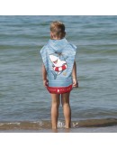 GREENWICH POLO CLUB JUNIOR ΠΟΝΤΣΟ ΘΑΛΑΣΣΗΣ 50Χ115 4044 BLUE