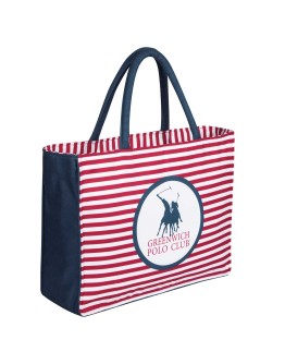 GREENWICH POLO CLUB ΤΣΑΝΤΑ ΘΑΛΑΣΣΗΣ 46X36 ESSENTIAL 4027 BLUE, RED