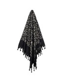 GREENWICH POLO CLUB PAREO FOUTA 90Χ170 4059 BLACK, IVORY