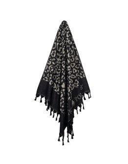 GREENWICH POLO CLUB PAREO FOUTA 90Χ170 4059 BLACK, IVORY