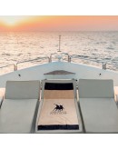 GREENWICH POLO CLUB ΠΕΤΣΕΤΑ ΘΑΛΑΣΣΗΣ 90Χ170 4046 BLACK, TAUPE