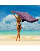 GREENWICH POLO CLUB PAREO APPAREL 110Χ180 ESSENTIAL 4037 BLACK, PINK