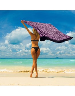 GREENWICH POLO CLUB PAREO APPAREL 110Χ180 ESSENTIAL 4037 BLACK, PINK