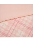 DAS HOME ΣΕΤ ΠΑΠΛΩΜΑΤΟΘΗΚΗ ΥΠΕΡΔΙΠΛΗ HAPPY FLANNEL 9638 ECRU, NUDE