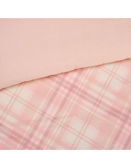 DAS HOME ΣΕΤ ΠΑΠΛΩΜΑΤΟΘΗΚΗ ΥΠΕΡΔΙΠΛΗ HAPPY FLANNEL 9638 ECRU, NUDE