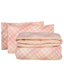 DAS HOME ΣΕΤ ΠΑΠΛΩΜΑΤΟΘΗΚΗ ΥΠΕΡΔΙΠΛΗ HAPPY FLANNEL 9638 ECRU, NUDE