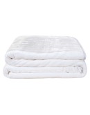 GREENWICH POLO CLUB ΚΟΥΒΕΡΤΑ VELOUR ΜΟΝΗ ESSENTIAL 3470 WHITE