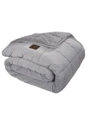 GREENWICH POLO CLUB ΚΟΥΒΕΡΤΟΠΑΠΛΩΜΑ ΥΠΕΡΔΙΠΛΟ SHERPA 3480 GREY