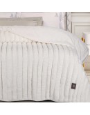 GREENWICH POLO CLUB ΚΟΥΒΕΡΤΑ FAUX FUR ΥΠΕΡΔΙΠΛΗ PREMIUM 3477 WHITE