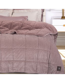 GREENWICH POLO CLUB ΚΟΥΒΕΡΤΟΠΑΠΛΩΜΑ ΥΠΕΡΔΙΠΛΟ SHERPA 3479 NUDE