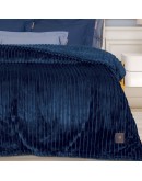 GREENWICH POLO CLUB ΚΟΥΒΕΡΤΑ FLEECE ΥΠΕΡΔΙΠΛH 3487 BLUE