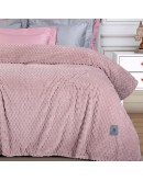 GREENWICH POLO CLUB ΚΟΥΒΕΡΤΑ FLEECE ΥΠΕΡΔΙΠΛH 3474 NUDE