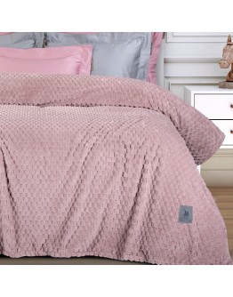 GREENWICH POLO CLUB ΚΟΥΒΕΡΤΑ FLEECE ΥΠΕΡΔΙΠΛH 3474 NUDE