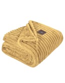 GREENWICH POLO CLUB ΚΟΥΒΕΡΤΑ FLEECE 160X220 ESSENTIAL 3488 OCHRE