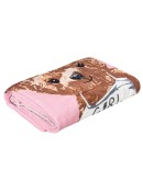 GREENWICH POLO CLUB JUNIOR ΚΟΥΒΕΡΤΑ FLEECE 8839 BEIGE, GREY, PINK