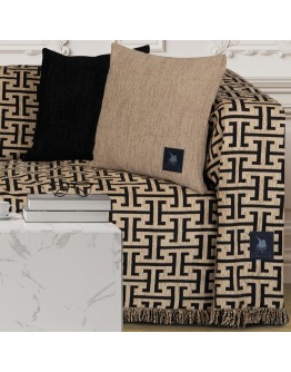 GREENWICH POLO CLUB ΡΙΧΤΑΡΙ 180Χ250 ESSENTIAL 3932 BEIGE, BLACK