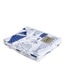 DAS HOME ΣΕΤ ΠΟΤΗΡΟΠΑΝΑ 2ΤΜΧ 40Χ60 0737 BLUE, WHITE