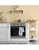 DAS HOME ΣΕΤ ΠΟΤΗΡΟΠΑΝΑ 2ΤΜΧ 40Χ60 0739 GREEN, WHITE