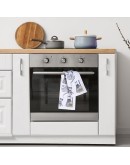 DAS HOME ΣΕΤ ΠΟΤΗΡΟΠΑΝΑ 2ΤΜΧ 40Χ60 0735 GREY, WHITE