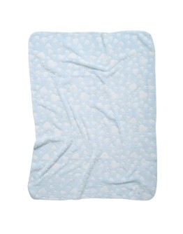 DAS BABY ΚΟΥΒΕΡΤΑ FLEECE ΑΓΚΑΛΙΑΣ RELAX 4908 LIGHT BLUE