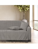 DAS HOME ΜΑΞΙΛΑΡΙ ΦΙΓΟΥΡΑΣ 40Χ40 0275 DARK GREY