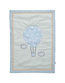 DAS BABY ΚΟΥΒΕΡΛΙ FUN 4880 ΓΑΛΑΖΙΟ, ΚΙΤΡΙΝΟ, ΜΕΝΤΑ