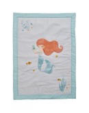 DAS BABY ΚΟΥΒΕΡΛΙ FUN 4876 ΛΙΛΑ, ΜΕΝΤΑ, ΡΟΖ