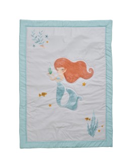 DAS BABY ΚΟΥΒΕΡΛΙ FUN 4876 ΛΙΛΑ, ΜΕΝΤΑ, ΡΟΖ