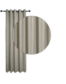 DAS HOME ΚΟΥΡΤΙΝΑ ΜΕ ΚΡΙΚΟΥΣ 140Χ270 2260 ΣΠΑΓΓΙ ΣΚΟΥΡΟ