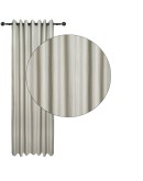 DAS HOME ΚΟΥΡΤΙΝΑ ΜΕ ΚΡΙΚΟΥΣ 140Χ270 2255 ΓΚΡΙ