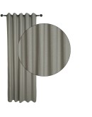 DAS HOME ΚΟΥΡΤΙΝΑ ΜΕ ΚΡΙΚΟΥΣ 140Χ270 2259 ΓΚΡΙ