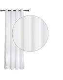 DAS HOME ΚΟΥΡΤΙΝΑ ΜΕ ΚΡΙΚΟΥΣ 140Χ270 2249 ΕΚΡΟΥ