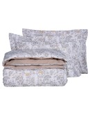 DAS HOME ΚΟΥΒΕΡΛΙ ΜΟΝΟ DAILY 9624 GREY, TAUPE, WHITE