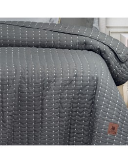 GREENWICH POLO CLUB ΚΟΥΒΕΡΛΙ KING 3465 DARK GREY